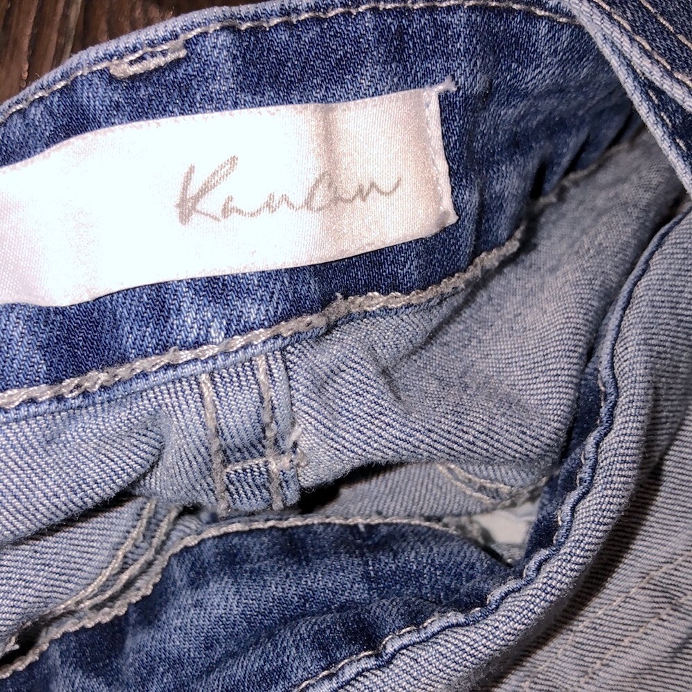 Kancan denim shorts overalls size 1X - Picture 4 of 8